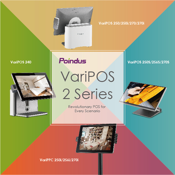 Poindus Point of Sale Solutions VariPOS 2 Series