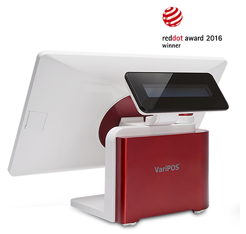 Poindus VariPOS 210 Point of Sale Terminal Reddot Design Winner