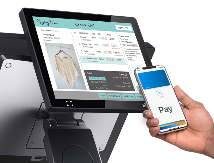 PP60/61 Customer Display NFC/SCAN