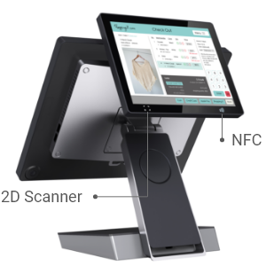 PT60 - 11.6" 2nd Display | PT61 - 9.7″ 2nd displayNFC reader & Barcode reader