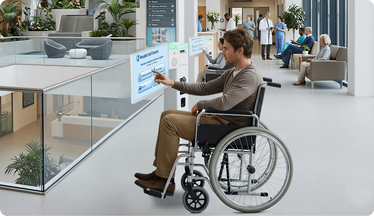 VariKIOSK-M215 Hospital Deployment